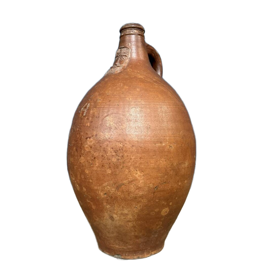 Groot Formaat Aardewerk Baardman Kruik 1