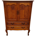 Brocante Queen Ann Barkast Wandkast Buffetkast Ladekast Drankenkast108 thumbnail 1