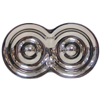 Chromen Schaaltje Rondjes thumbnail 1