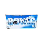 Emaille Blauw Bovag Reclame Bord, Langcat Bussum. thumbnail 1