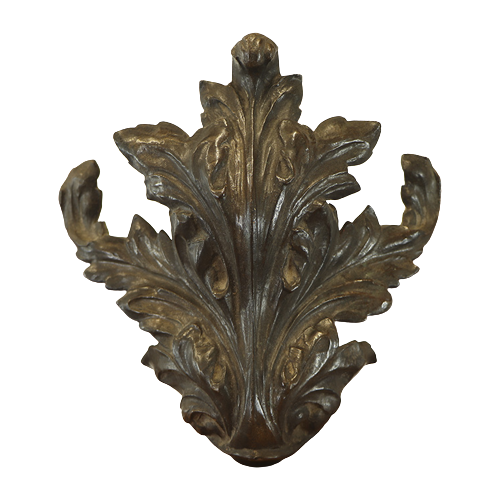 Groot Bronzen Acanthus Ornament