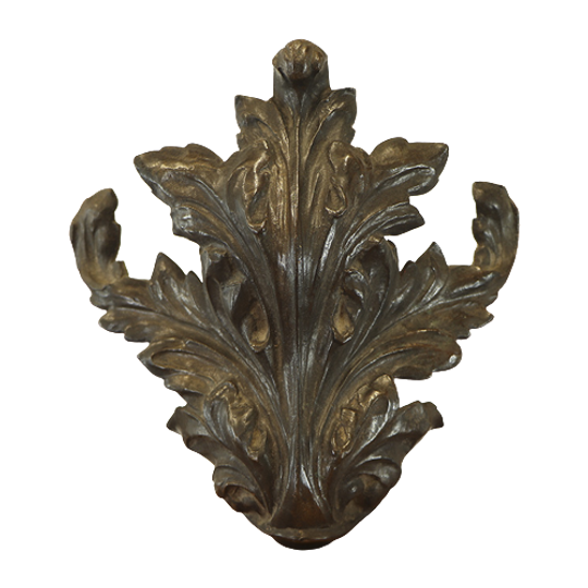 Groot Bronzen Acanthus Ornament 1