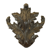 Groot Bronzen Acanthus Ornament