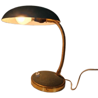 Italiaanse Goosneck Vintage Bureau Lamp Jaren 50