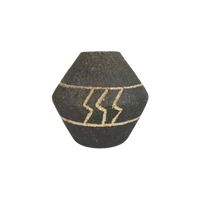 Pieter Groeneveldt - Sgraffito Vaas - Aardewerk - Made In Holland - 60'S
