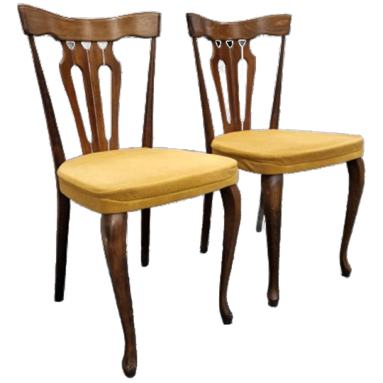 2 Vintage Stoelen Stevens Jaren 50 Klassieke Stoelen 1
