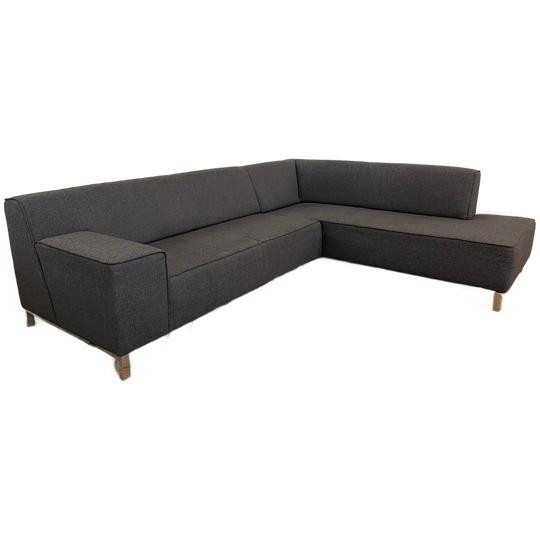 Donkergrijze Hoekbank Montel 1