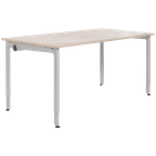 Ahrend 500 Bureau, Bladkleur Naar Keuze, 160 X 80 Cm, Aluminium Hoogte Instelbaar Onderstel thumbnail 1