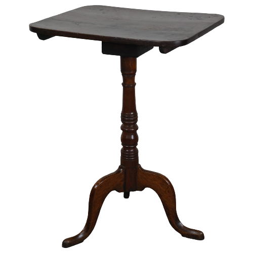 Leuke Antieke Engelse Tilttop Table/ Bijzettafel Met Een Vierkant Blad