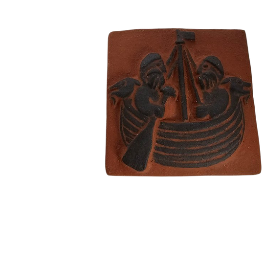 Thyssen Keramiek - Terra Cotta - Tegeltje - Denemarken - 1960 1