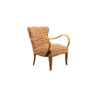 Sculptural Scandinavian Modern Armchair / Fauteuil, 1950’s