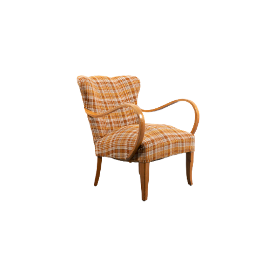 Sculptural Scandinavian Modern Armchair / Fauteuil, 1950’s 1