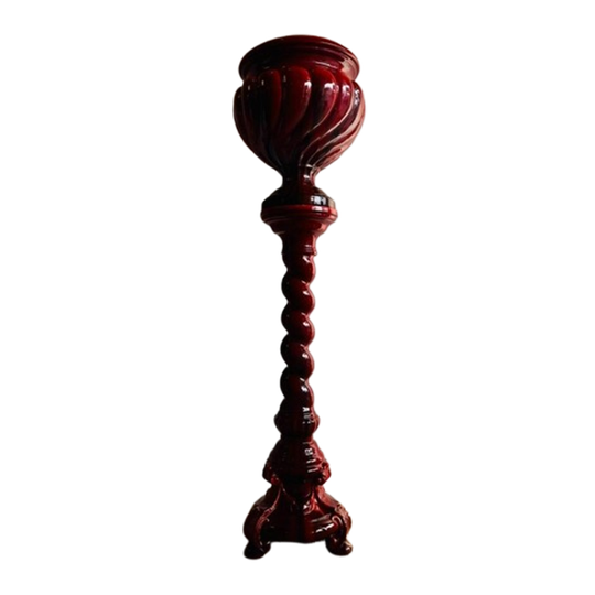 Franse Piedestal Zuil Met Bloempot 1930’s Antiek Vintage 1