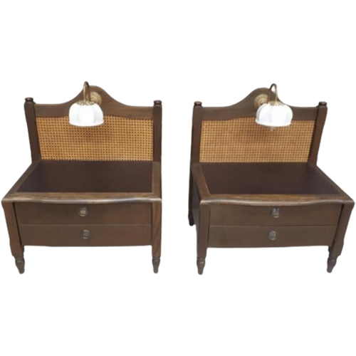 Chinese Nachtkastjes | Set Van 2 | H53,5 x B41,5 x D42 cm - Rene Houtman
