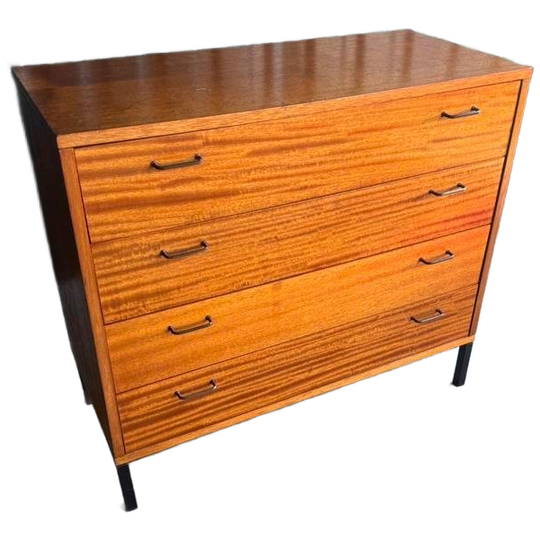 Vintage Simpla Lux /kk Ladekast - Deens Design Teak 1