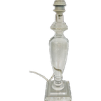 Lucite Vintage Transparante Plexiglas Lamp thumbnail 1