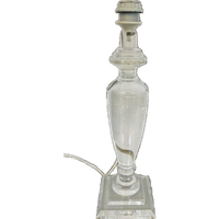 Lucite Vintage Transparante Plexiglas Lamp