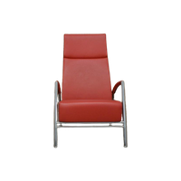 Zgan Rode Leren Harvink De Club Flex Relaxfauteuil