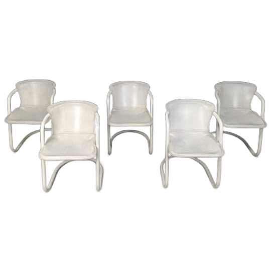 Vintage Dining Chairs By Metaform, Set Of 5 - 1970s 1