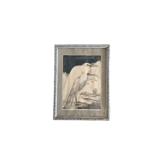 Litho Lithografie/ Lithography / Steendruk Birds / Vogels 1
