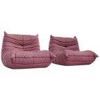 Set Vintage Togo Armchairs By Michel Ducaroy For Ligne Roset 1976 thumbnail 1