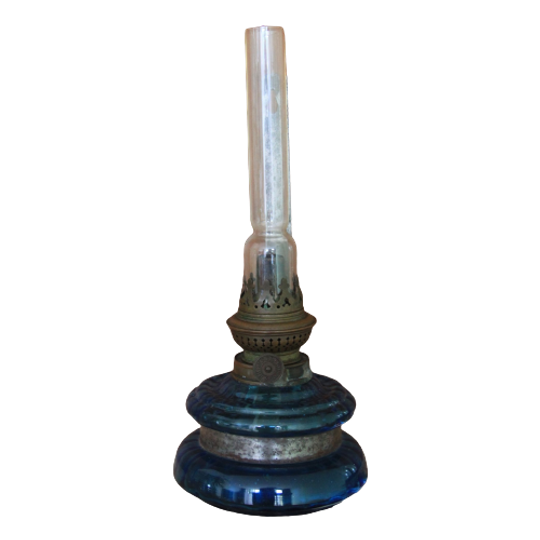 Olielamp ‘blauw’ 1