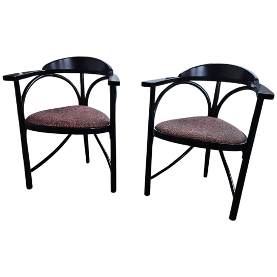 2 X Thonet Triangle Chair By Michael Thonet 1