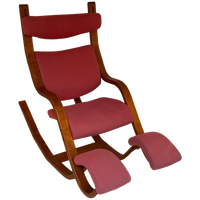 Peter Opsvik - Stokke - Gravity Balance (Design Form 1991) Ergonomically Shaped Rocking Chair