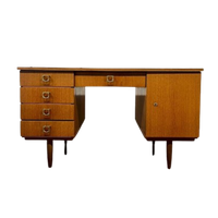 Vintage Houten Bureau / Schrijftafel