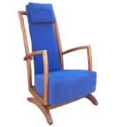 Design Schommelstoel | Jaren 80 90 | Art Deco Stijl Fauteuil thumbnail 1