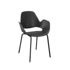 Houe Falk Stoel Aluminium Poedergecoat Zwart thumbnail 1