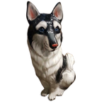 Porselein Beeld Husky Palladio Italy thumbnail 1