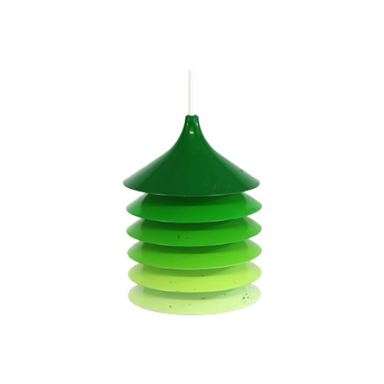 Mooie Originele Groene IKEA Lamp - Model Duett Type T202 - Ontworpen Door Bent Gantzel Boysen 1