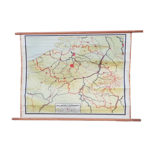 Schoolplaat België En Luxemburg 1