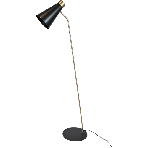 Kare Design - Model 'Richmond Black' - Vloerlamp - Zwart - Goud - 2020