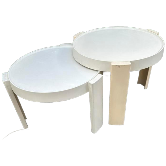 Cassina Gianfranco Frattini Bijzettafels 1970s 1