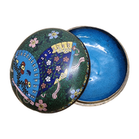 Japanse Cloisonné Meiji Periode Eind 19De Eeuw