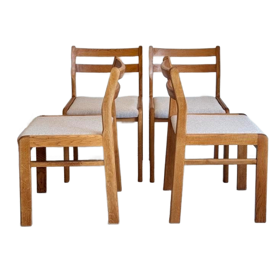 Stoere Vintage Deense Stoelen Jaren 70 Brutalist 1