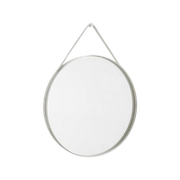 HAY Strap Spiegel Ø 70 Cm - Light Grey - Tweedekans