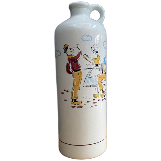 Gouda Holland Ceramic Jenever Bottle 1960s 1