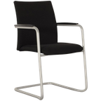 Vergaderstoel Haworth Comforto D5588, Zwart, Slede Frame thumbnail 1