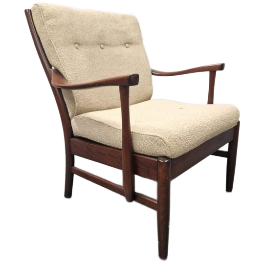 Vintage Fauteuils Deense Fauteuil Farstrup 1
