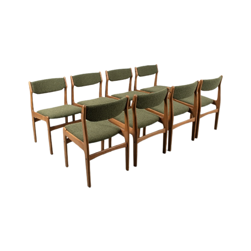 Set Van 8 Refurbished Deense Stoelen 68968A