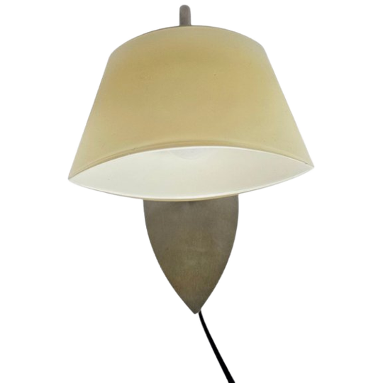 Hala Zeist - Wandlamp - Geborsteld Staal - Glas - 1990's 1