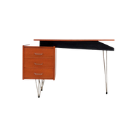 Dutch Design Hairpin Desk By Cees Braakman For Pastoe, 1960S