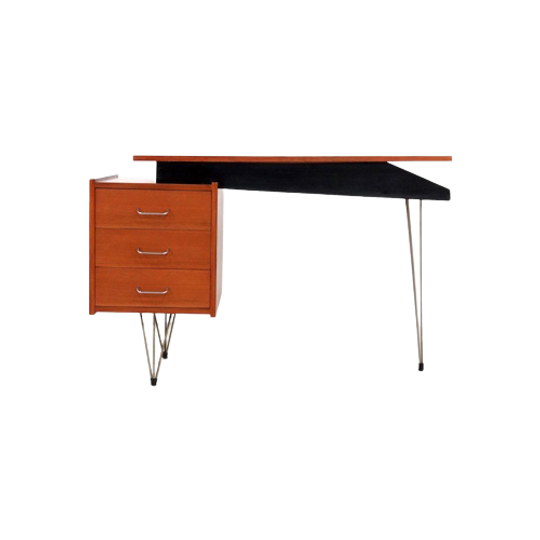 Dutch Design Hairpin Desk By Cees Braakman For <<<brand>>>, 1960s 1
