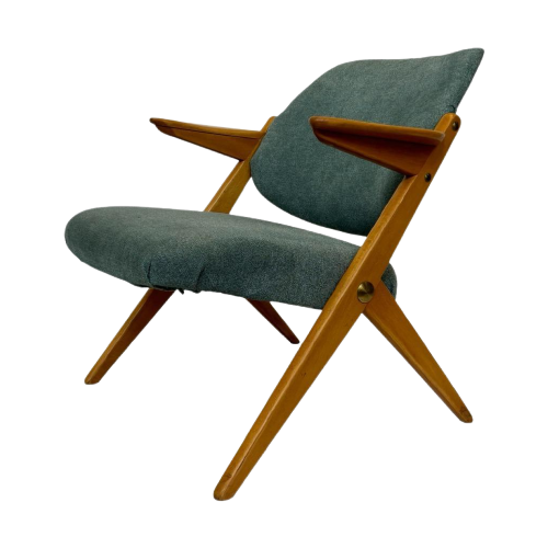 Vintage Fauteuil Triva - Bengt Ruda Zweeds Beuken Design