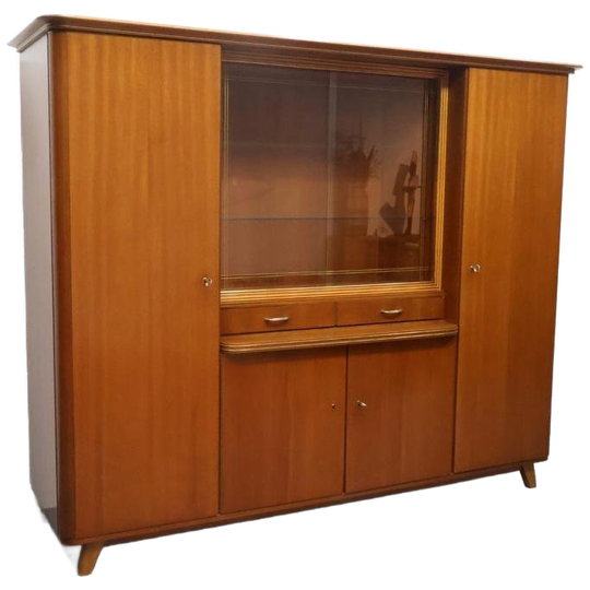 Vintage Kledingkast Wandmeubel Nolte Möbel 1