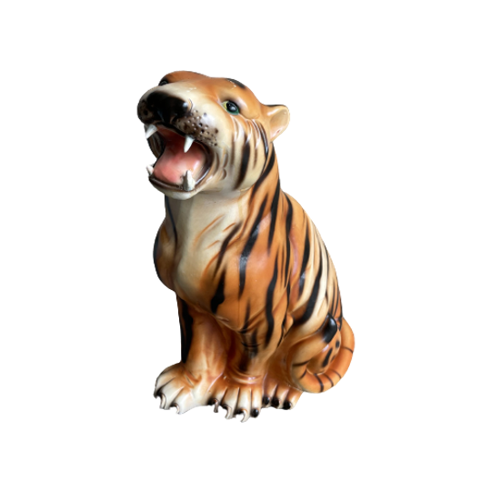 Shakti 🐯 De Tijger – Beeld In Keramiek 1