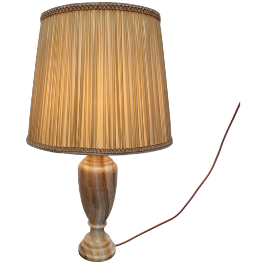 Vintage Marmeren Lamp 1